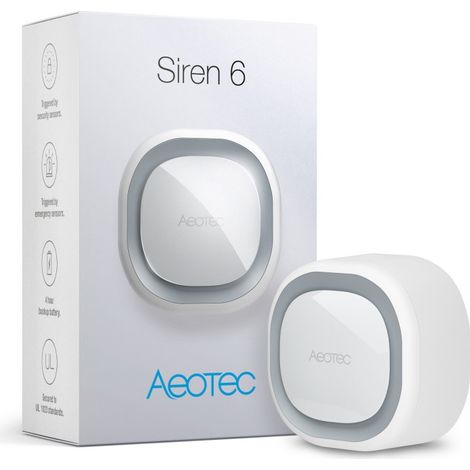 Z-WAVE SIREN 6 (AEOEZW164) AEOTEC (1/5)