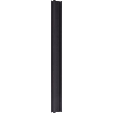 400 mm (15,75 Zoll) schwarzes V-Nut-Aluminiumprofil für verschiebbare Linearführungen, versenkte Führung für CNC-Drucker und Gravierer (1/5)