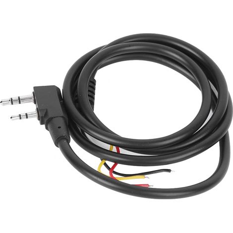 Câble de remplacement PTT U94 pour radio bidirectionnelle - Accessoires de remplacement pour connecteur K (1/5)
