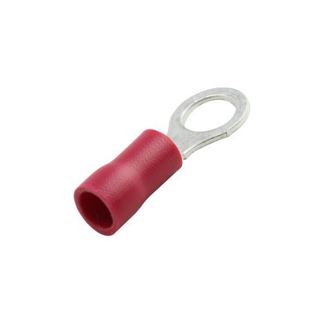 Borne à sertir ronde pré-isolée 5,3mm rouge St-082/r