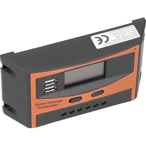 12V/24V Solar-Laderegler, IP32 wasserdicht, hocheffizienter PWM-Solarregler, 40A (1/5)