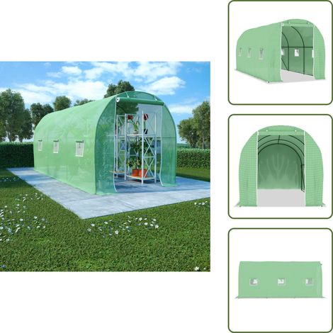 The Living Store Invernadero 9 m² 4,5x2x2 m - Invernadero 9 m²