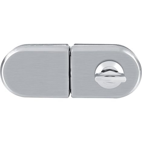 Serrure de porte vitrée Luqeeg en acier inoxydable haute qualité (1/5)