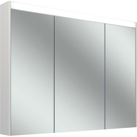 Schneider OBJECT Line Superior LED Armoire de toilette, 3 portes