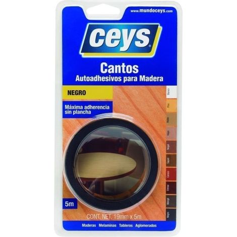 Canto Carpinteria Madera Ceys Negro 850102 5 Mt