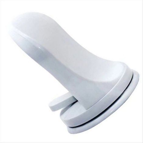 Marchepied Salle De Bain - Avec Ventouses Antidérapantes - Pour Douche Et Baignoire - Blanc - 1 Pièce (1/5)