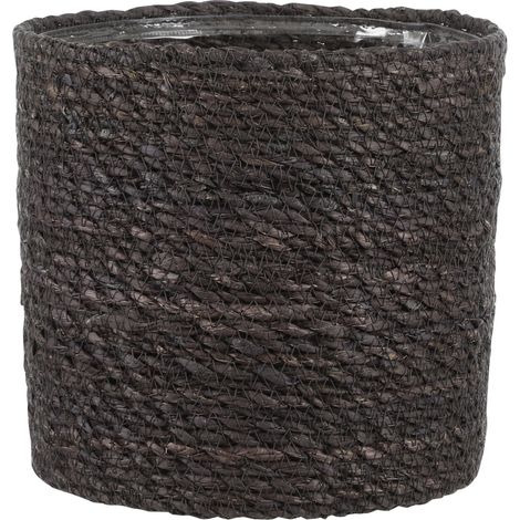 Mica Übertopf Korb Atlantic Ø 20 x 20 cm grau Topf