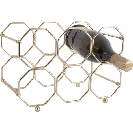 Present-Time Honey Flaschenhalter faltbar gold Metall (1/5)