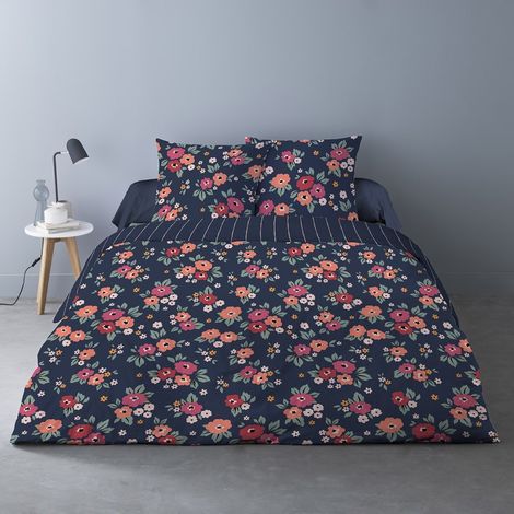 Housse de couette 240x220 Charlotte + 2 taies polycoton (1/3)