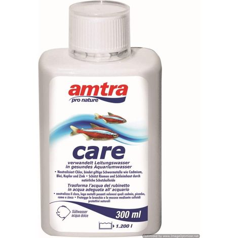Set 6 pezzi Amtra Care 150 ml: Set 6 pezzi Amtra Care Biocondizionatore che trasforma l’acqua del rubinetto in acqua adatta a pesci piante ed invertebrati