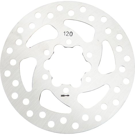 Frein à disque en acier inoxydable 6 trous pour trottinette électrique - Pièce détachée de freinage (1/5)