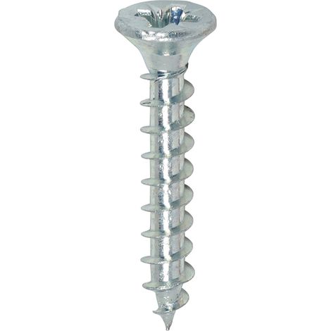 TIMCO Solo Countersunk Silver Woodscrews - 4.0 x 25