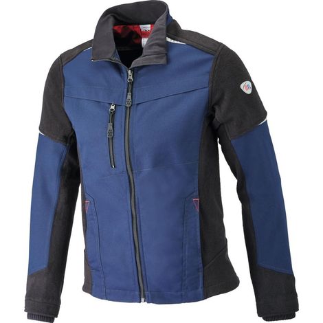 BP Hybrid-Arbeitsjacke, nachtblau/schwarz, Gr. 48/50, Länge n (1/2)