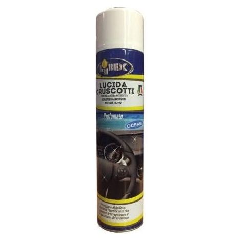 Lubex 600ml lucida cruscotti spray fragranza ocean - effetto lucido