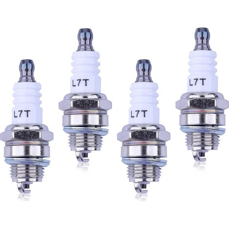 4 bougies d'allumage pour NGK BPMR7A, bougie d'allumage L7T pour Stihl 017 018 MS170 MS180 MS290 MS310 MS390 029 039 Tronçonneuse (1/5)