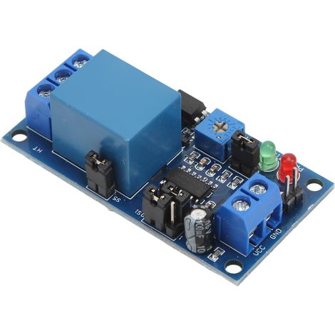 5V-Zeitverzögerungsrelaismodul für Leiterplatten, Zeitverzögerungs-Vibrationsalarm-Steuerplatine für Diebstahlsicherungssysteme (1/5)