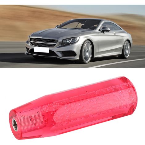 Pommeau de levier de vitesse universel en cristal rouge de 15 cm (5,9 pouces) pour véhicules à transmission manuelle (1/5)