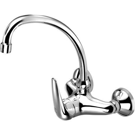 galindo alfa 8148100 grifo de cocina de pared caño tubo (1/2)