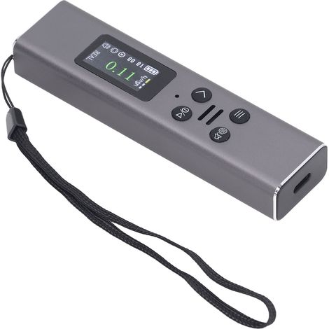 Détecteur de radiation nucléaire β γ Rayons X Compteur Geiger GM Alarme sécurité TFT Portable Dosimètre 5V DC (1/5)