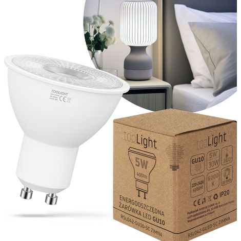 GLÜHBIRNE LED RSL042 GU10 5W COLD