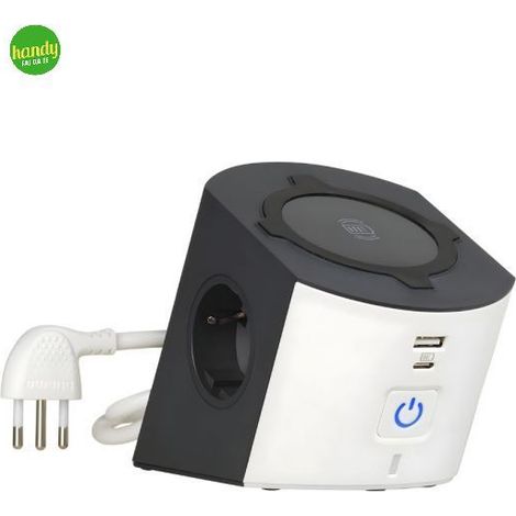 Multipresa da scrivania wireless BTicino bianca