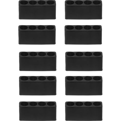 10Pcs Porte-Embouts de Tournevis Organisateur 32x9.5x16mm (1/5)