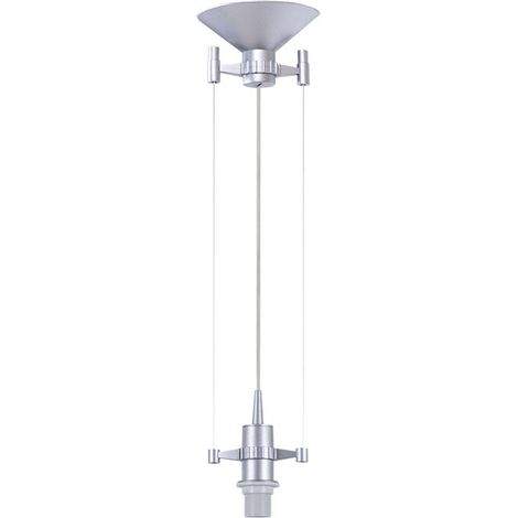 Hängeleuchte 1xe14 h.reg.xd.11,5cm grau