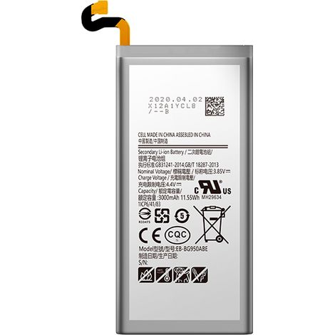 NX - Batterie téléphone, smartphone, GSM pour Samsung S8 3.85V 3000mAh - EB-BG950ABEGH4