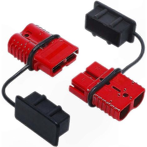 Kit de connexion pour chargeur rapide portable pratique (lot de 2) pour prise de remorque, 50 A, 600 V (1/4)