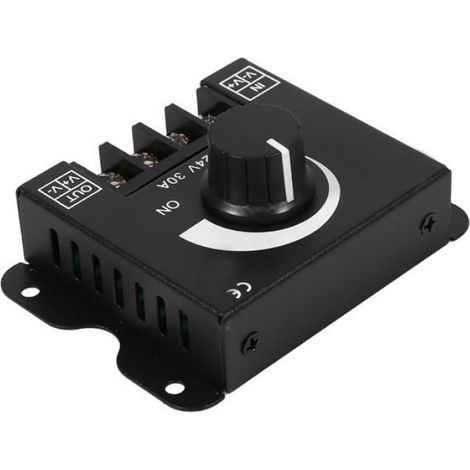 Gradateur LED - - Rotatif - 12V-24V 30A - Fonction mémoire - Facile à installer (1/4)