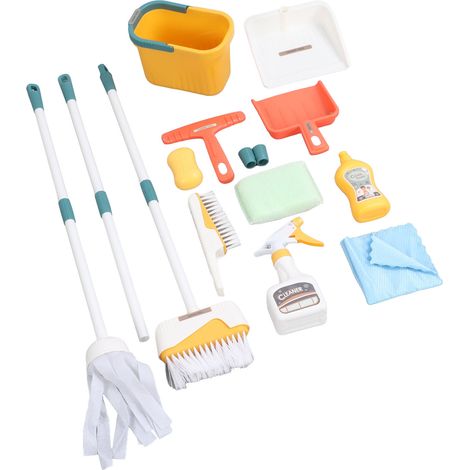 Ensemble de nettoyage pour enfants - Jeu d'imitation pour la maison - Éveil éducatif pour développer de bonnes habitudes (1/5)