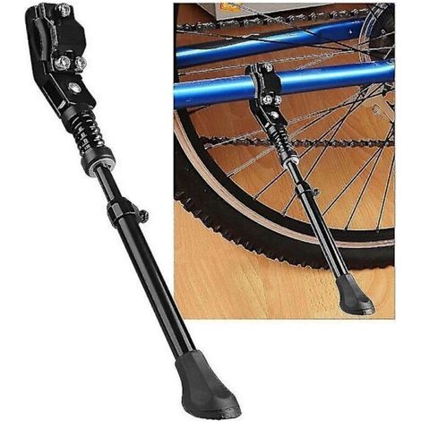 Béquille de vélo neuve pour VTT. béquille latérale arrière en aluminium - dwdz (1/4)