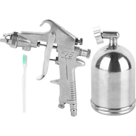 Pot de peinture à pulvérisation haute atomisation, pistolet à peinture pneumatique pour meubles et colle automobile (1/5)
