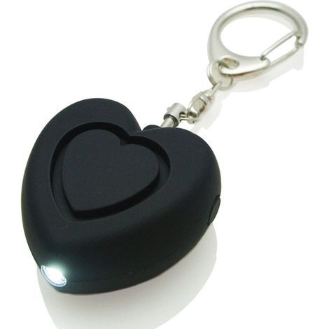 Alarme de sécurité portable pour fille avec lumière LED. pour l'autodéfense. (1/5)