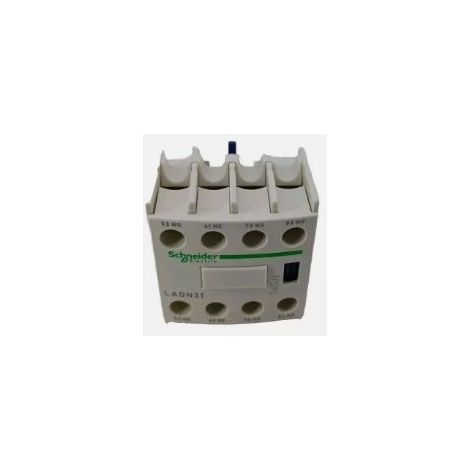 Telemecanique TeSys LADN31 - Auxiliary contact block 3F+1O clamp screw terminals
