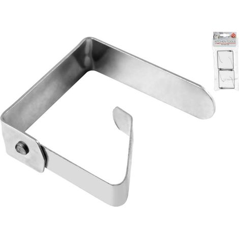 Set 4 fermatovaglie inox giganti 1555700