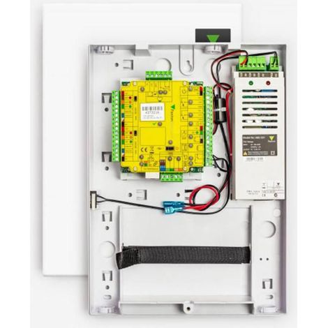 Paxton Net2 plus 1 porta ACU con PSU da 2A in armadio in plastica controller de sicurezza dede la porta Ethernet Cabinet