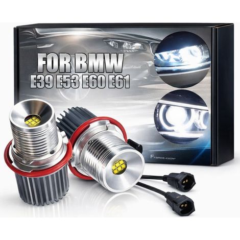 Pack Angel Eyes 40W BMW E39 / E53 / E60 / E61 / E63 / E64 / E65 / E66 / E83 (07-) / E87 (04 - 07) - Garantie 2 ans