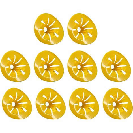 Juego de 10 trampas para avispas y avispones - Con forma de flor - Reutilizables - Para terrazas, casas, uso interior y exterior