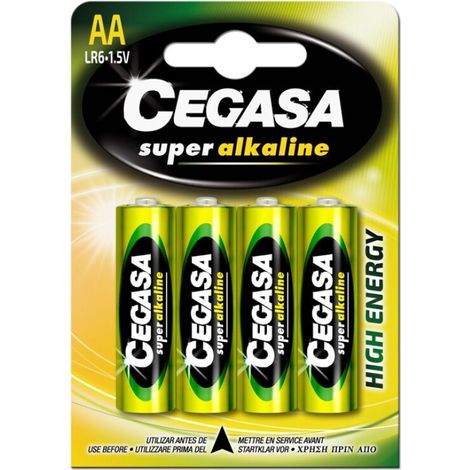 Cegasa battery super alc lr6 blister 4 pcs.
