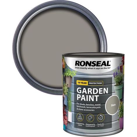 Garden Paint Slate 750Ml