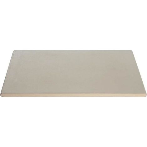 Allgrill piedra para pizza rectangular de cordierita 41x36x1,5 cm para horno, parrilla de gas y horno de pizza (1/3)