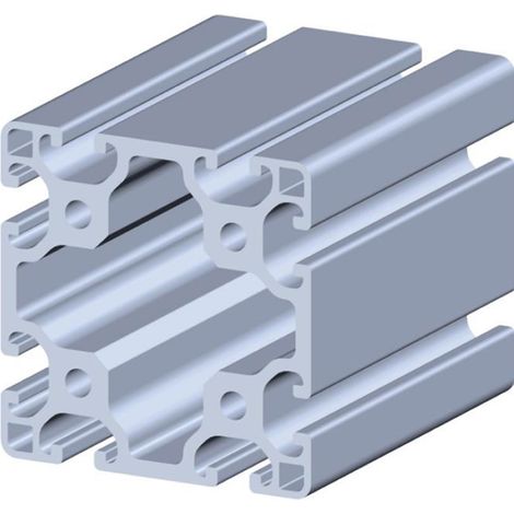 Profilé Aluminium RS PRO 80 x 80 mm x 2000mm ( Prix pour 1 )