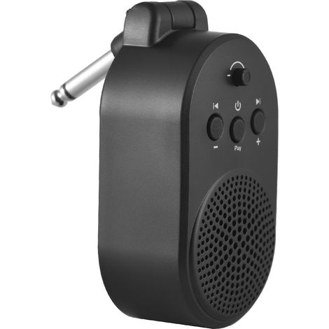 Amplificateur de guitare 5 W avec haut-parleur portable Bluetooth intégré pour toutes les guitares électriques. Amplificateur d'entraînement rechargeable USB-C, rotation à 270°, installation facile, l (1/5)