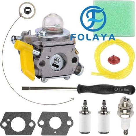 Carburateur - FOLAYA - Ryobi - 25cc 26cc 30cc - Remplacement pour outils de jardin - Inclus accessoires (1/3)