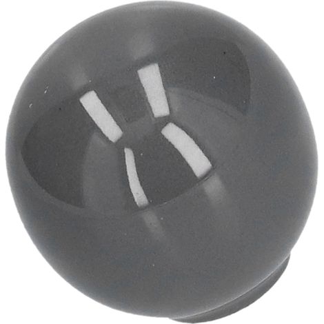 Boutons de meuble inaltérables, élégants et raffinés, en alliage de zinc, style moderne et épuré, gris. (1/5)