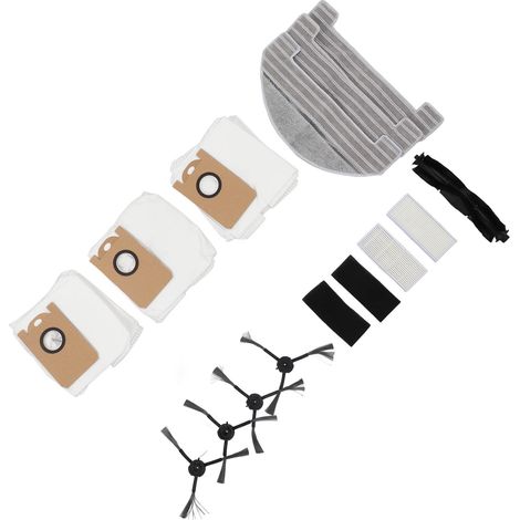 Filtre de rechange, sac à poussière et brosses latérales pour balayeuse - Accessoires (1/5)