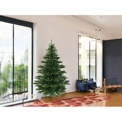 Árbol de Navidad Frosty 150 cm, 945 Ramas, 150h cm Verde (1/3)