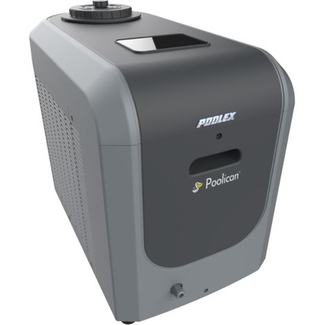 Poolex – Coffre de filtration de piscine 4 en 1 – Pompe à chaleur Full Inverter – Électrolyseur au sel – Filtration à cartouche performante