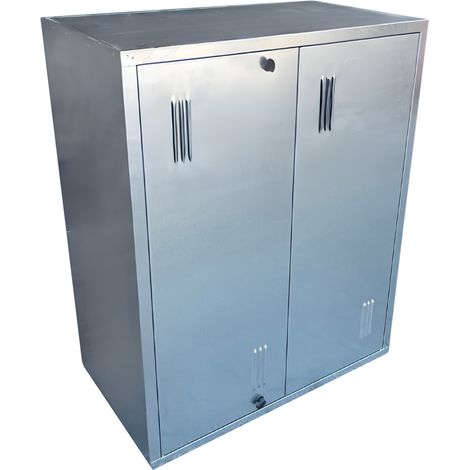 Cassetta Gas Zincata con Fondo – 100 x 130 x 60 cm – 1 pezzo
